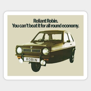 RELIANT ROBIN - advert Magnet